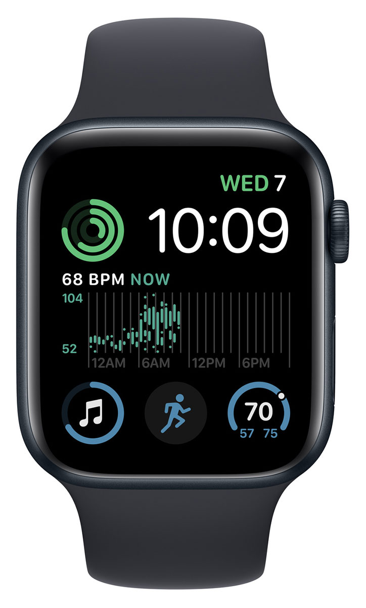 Apple Watch SE GPS Midnight Aluminium Case 40 mm Midnight Sport 