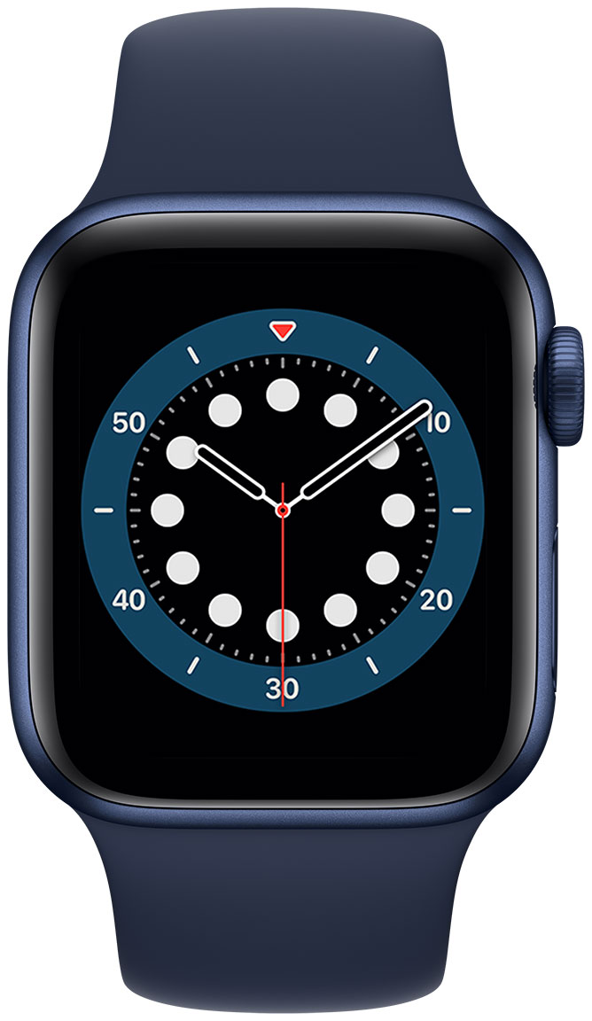Series 6 2025 blue aluminium case