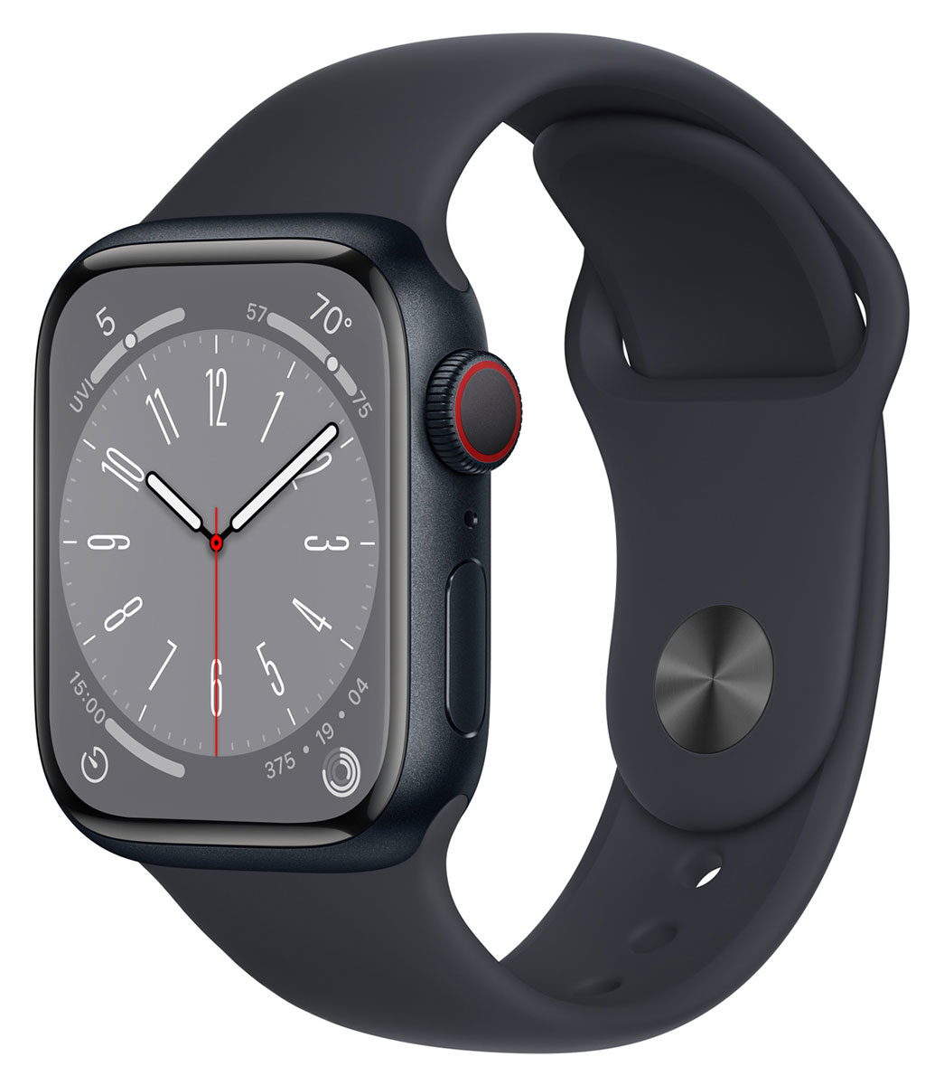 Apple Watch Series 8 GPS Midnight Aluminium Case 45 mm Midnight