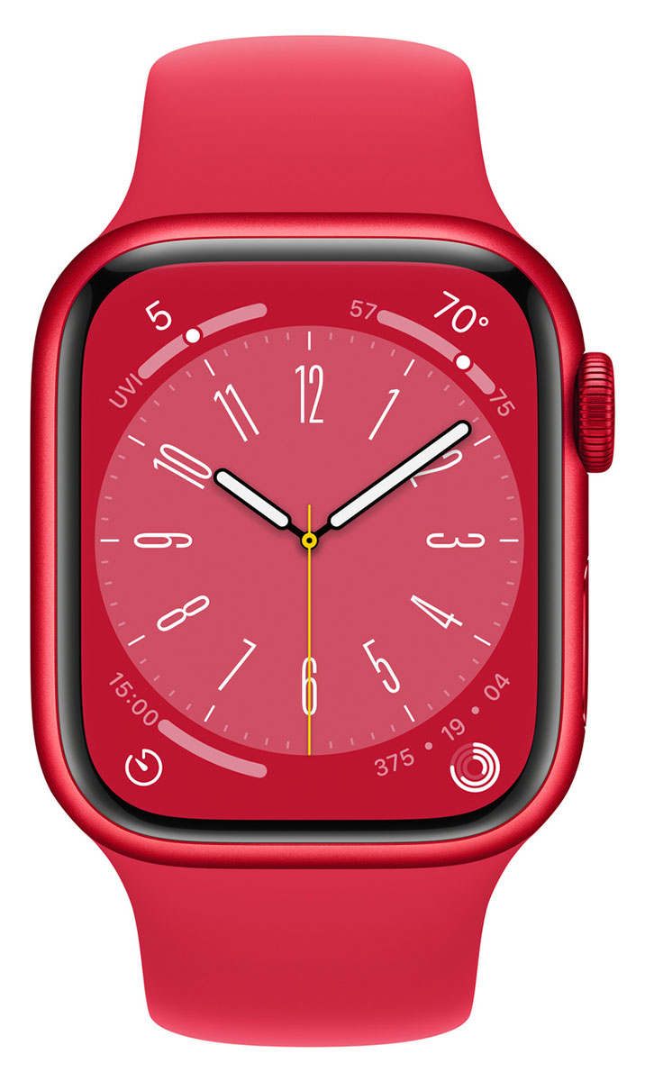 Apple Watch Series 8 GPS (PRODUCT)RED Aluminium Case 45 mm 