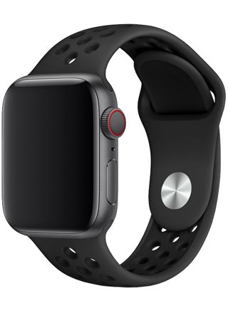 Tiera Apple Watch silicone strap grey/black