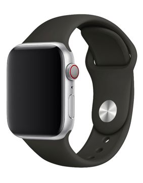 Tiera Apple Watch silicone strap svart