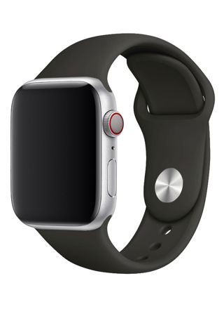 Tiera Apple Watch silicone strap svart