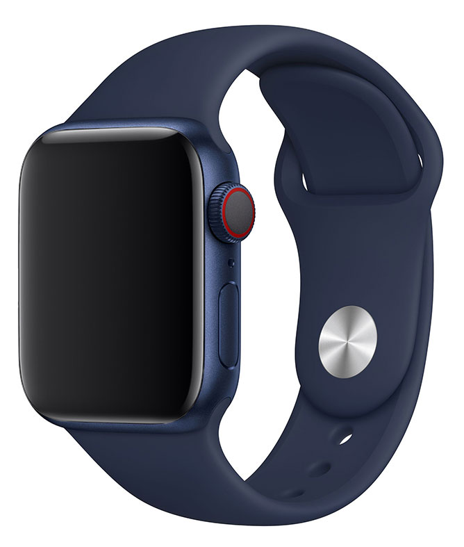 Tiera Apple Watch silicone strap dark blue 38/40/41mm