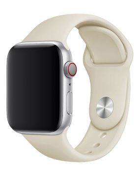 Tiera Apple Watch silicone strap white