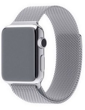 Tiera Apple Watch steel Bracelet silver