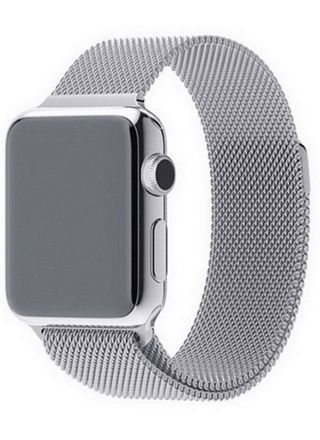 Tiera Apple Watch steel Bracelet silver