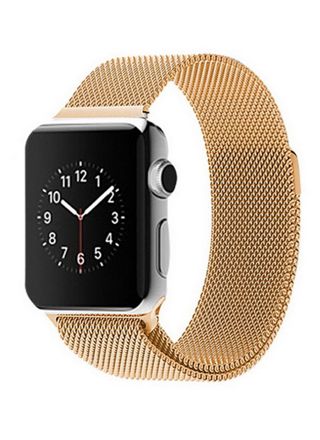 Tiera Apple Watch steel Bracelet yellow gold
