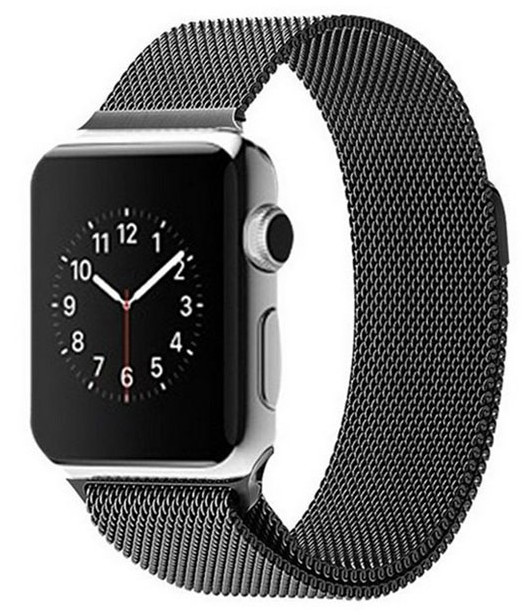 Tiera Apple Watch steel Bracelet black 38/40/41mm