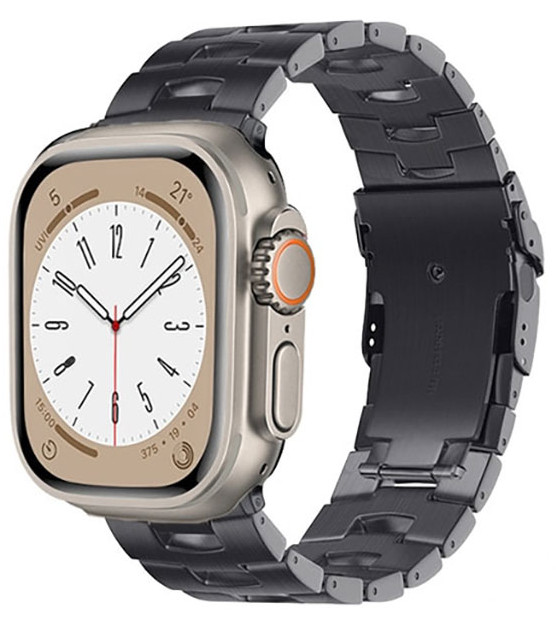 Tiera Apple Watch Dark Gray titaniumstrap
