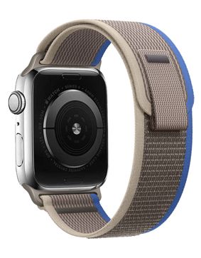 Tiera Apple Watch Blue-Grey Trail Nylon Strap