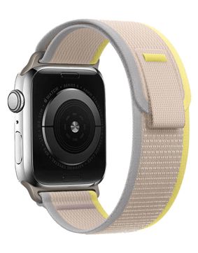 Tiera Apple Watch Yellow-beige Trail Nylon Strap