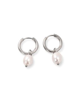 Madoww Aqua Single pearl earrings