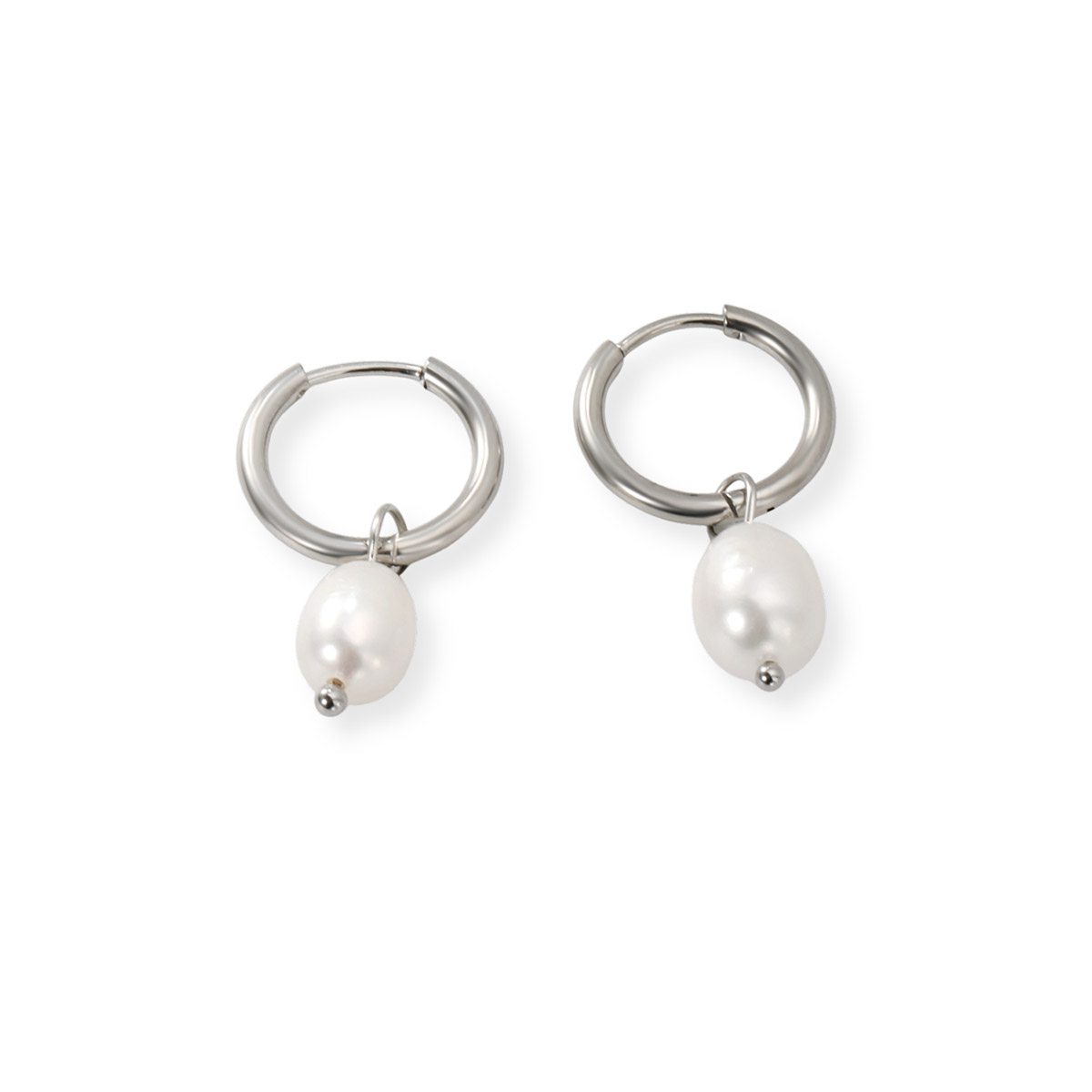 Madoww Aqua Single pearl earrings