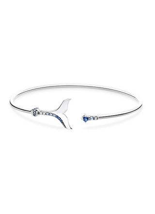 Thomas Sabo tail fin with blue stones bracelet AR109-644-1-L16
