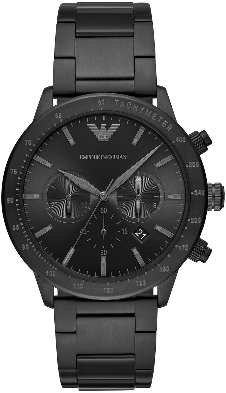 Emporio Armani Mario Chronograph black AR11242