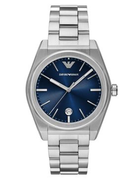 Emporio Armani Federico Silver blue AR11620