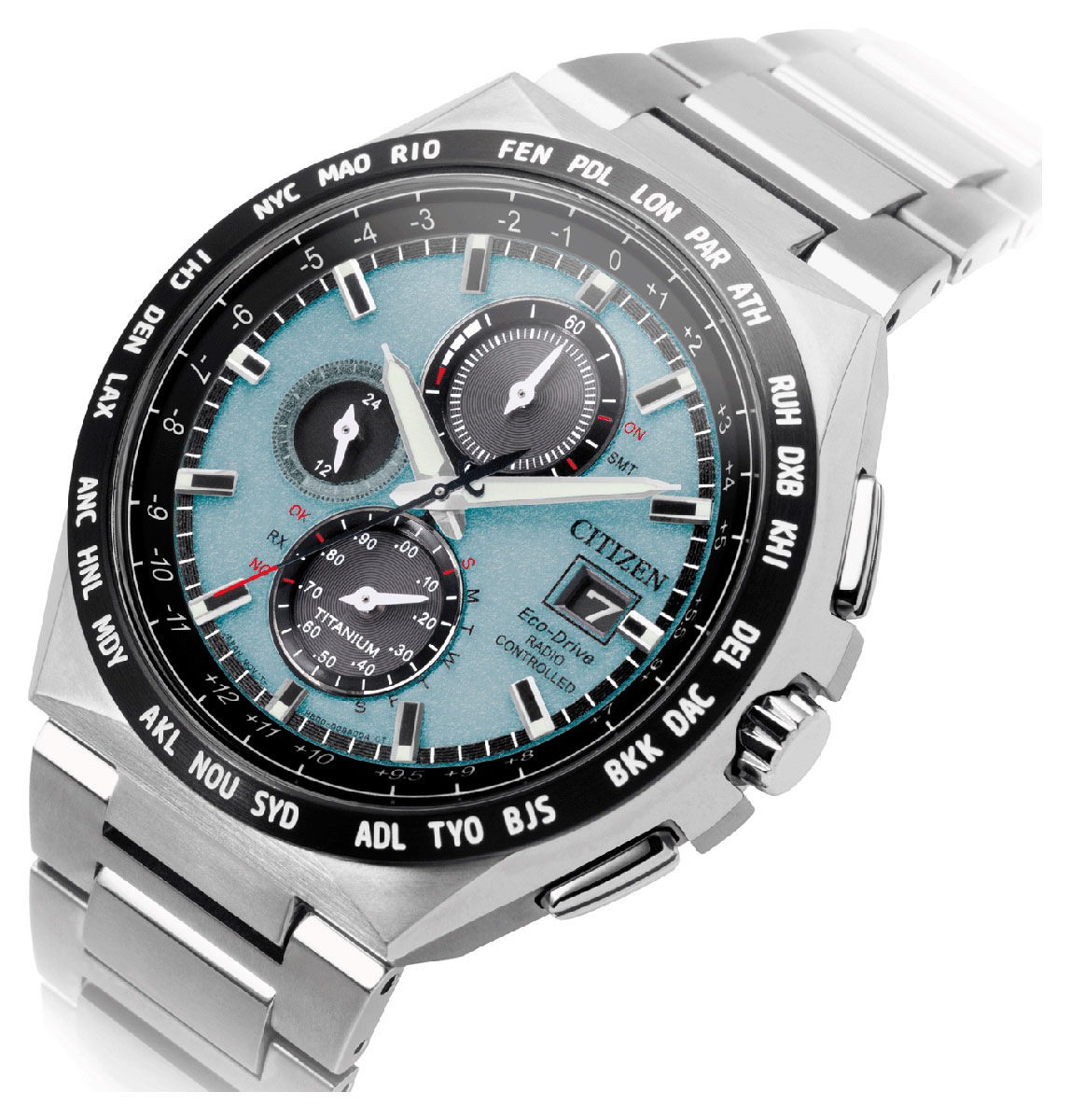 Citizen Radio Controlled Super Titanium Eco-Drive AT8238-84M