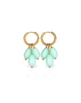 Madoww Aura Cascade Blue Mist earrings
