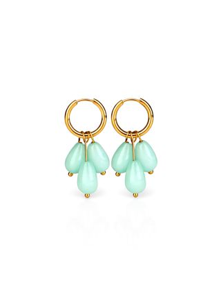 Madoww Aura Cascade Blue Mist earrings