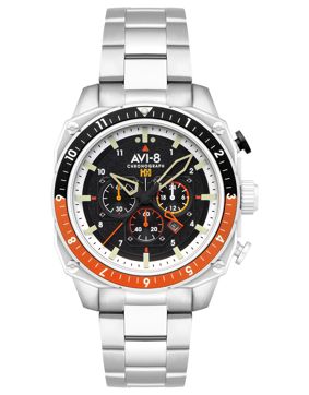 AVI-8 Hawker Hunter Atlas Dual Time Chronograph
Raven Black AV-4100-11