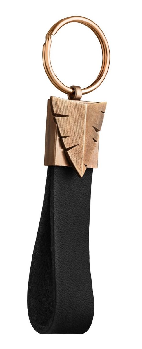 Lempikoru Hunter bronze-leather key ring 90 509 22 001