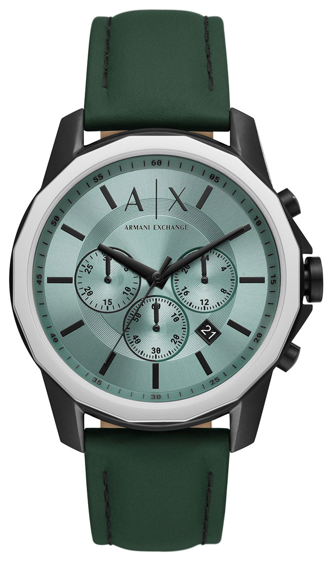 Armani Exchange Banks Chronograph Green AX1725