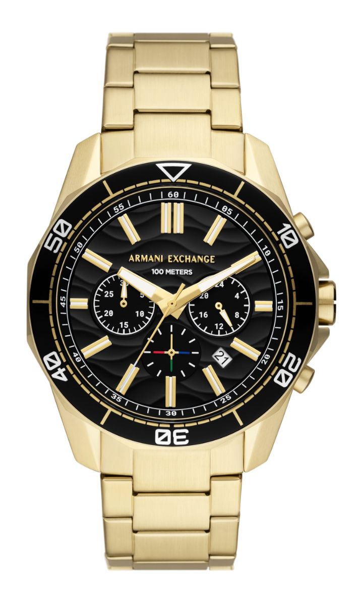 Armani Exchange Spencer Chronograph gold black AX1958 watchesonline
