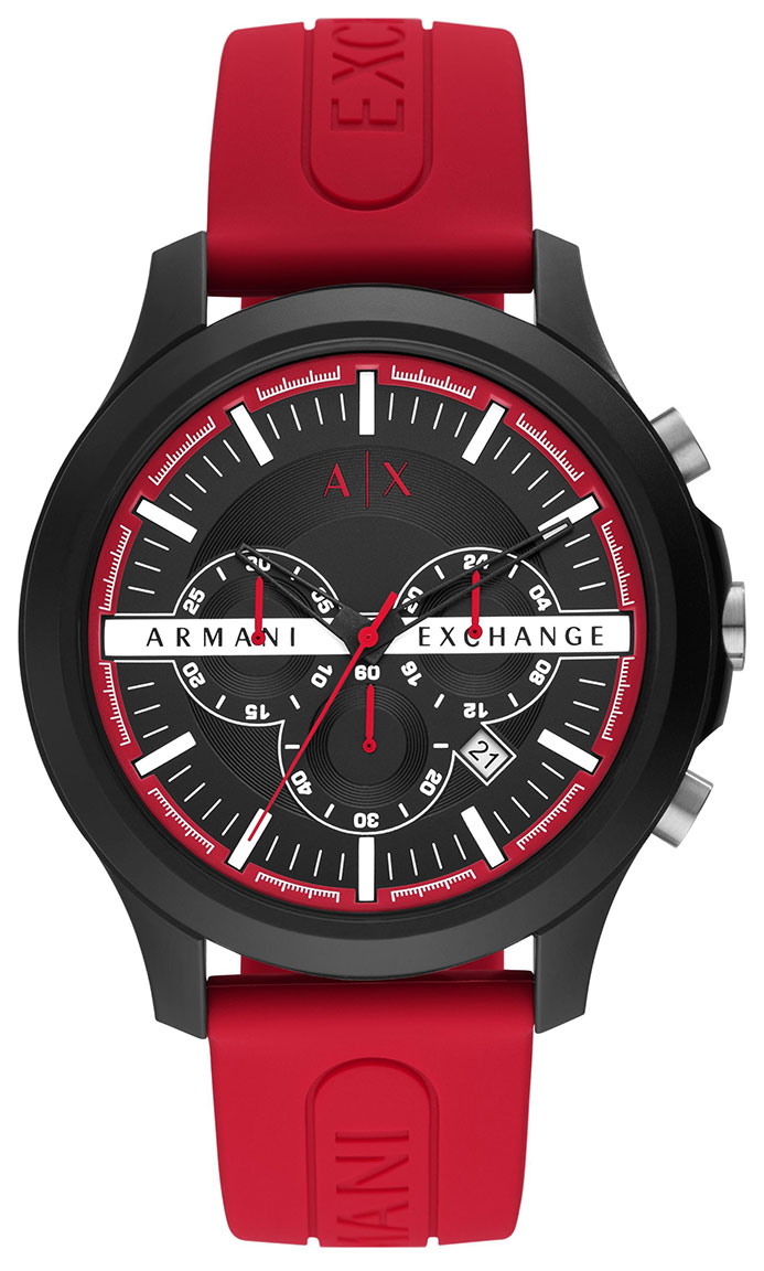 Armani Exchange Hampton Chronograph Red AX2436