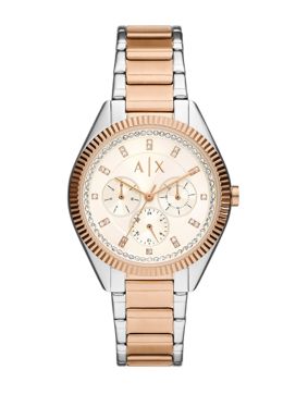 Armani Exchange Lady Giacomo two-tone Silver rose-gold AX5662