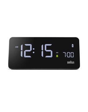 Braun digital alarm clock BC21BEU