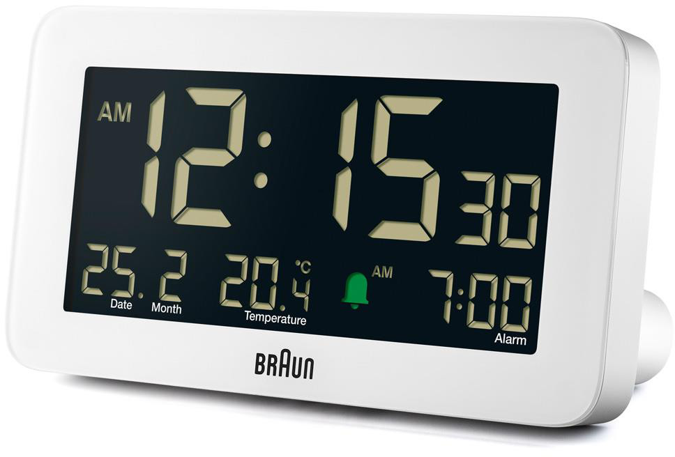 Braun BC10W alarm clock