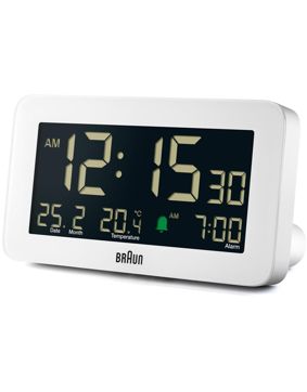 Braun BC10W alarm clock