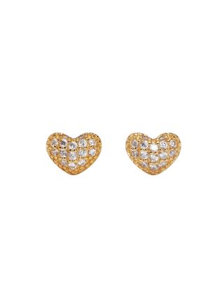 Sparv Be mine earrings gold plated 1680101