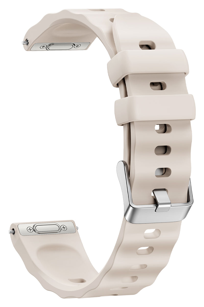 Tiera huawei Watch GT 6 41mm silicone strap beige