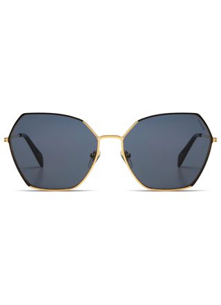 KOMONO Belle Gold black sunglasses