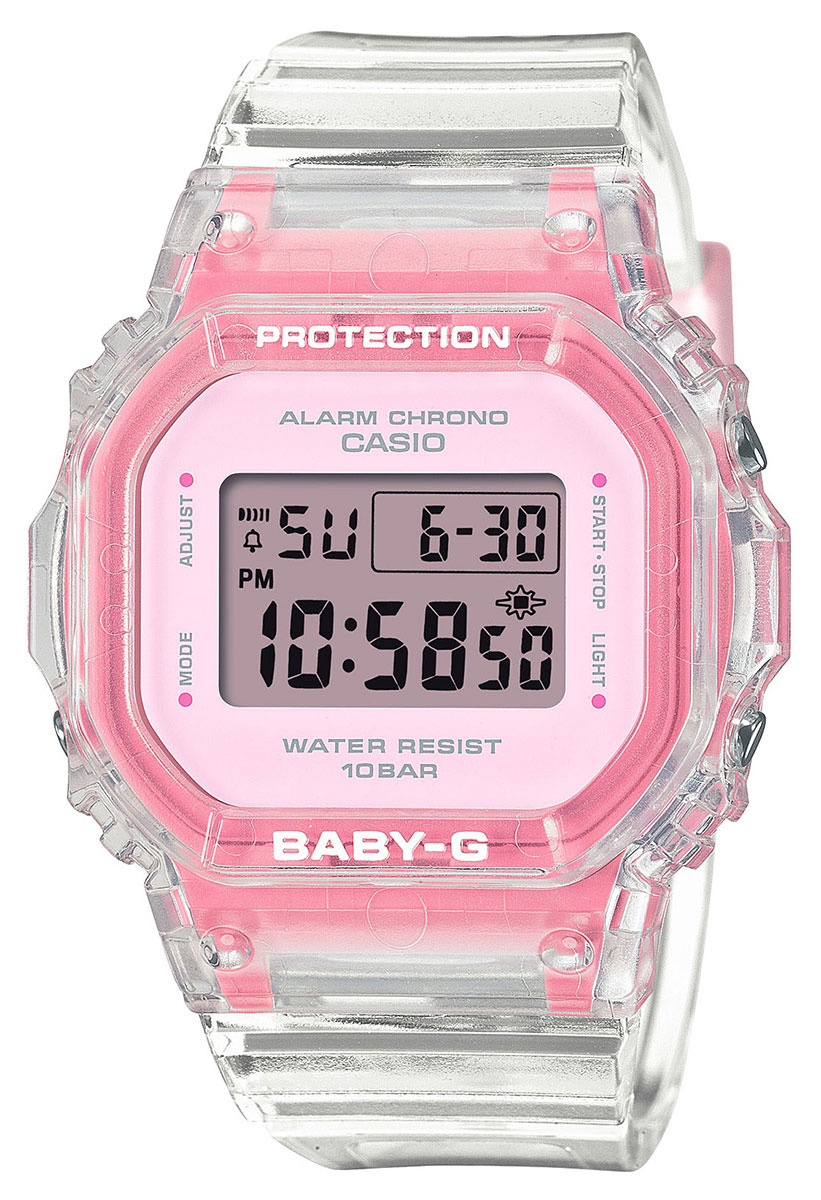 Casio baby g shock pink on sale