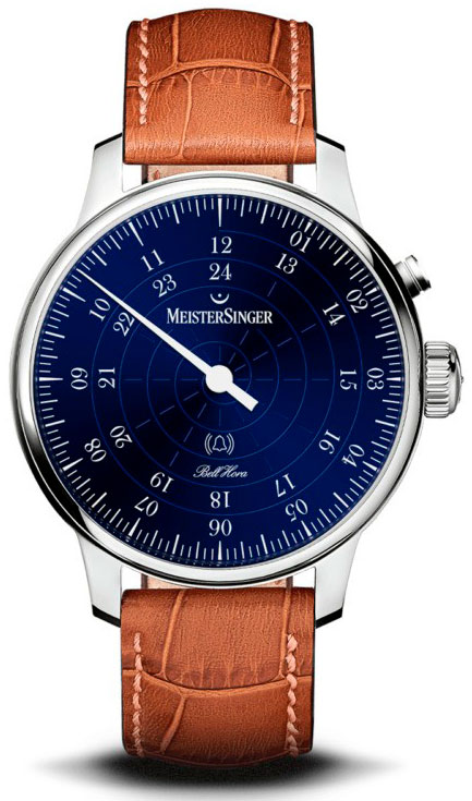 Meistersinger Bell Hora Sunburst Blue BHO908