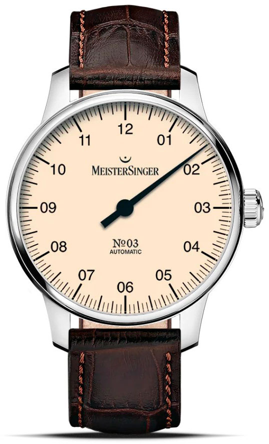Meistersinger No03 38 mm Ivory BM9903