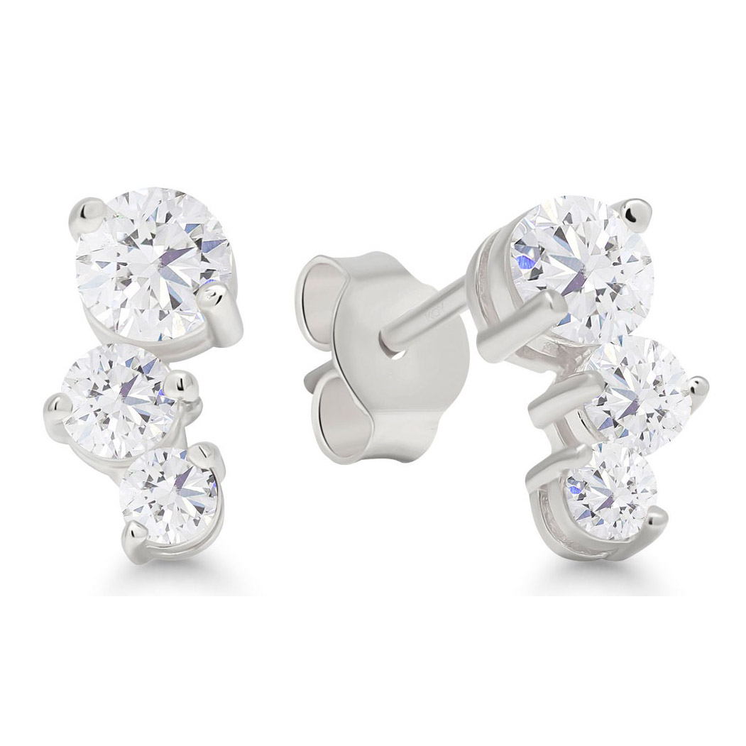 Beat of Love silver earrings BOL-E32677Z