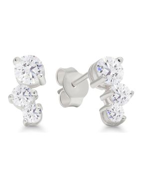 Beat of Love silver earrings BOL-E32677Z