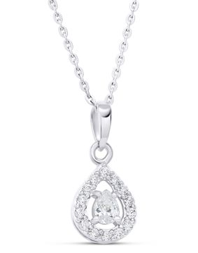 Beat of Love silver necklace BOL-N2247Z/40-45cm