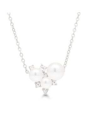 Beat of Love silver necklace BOL-N3498ZP/40-45cm