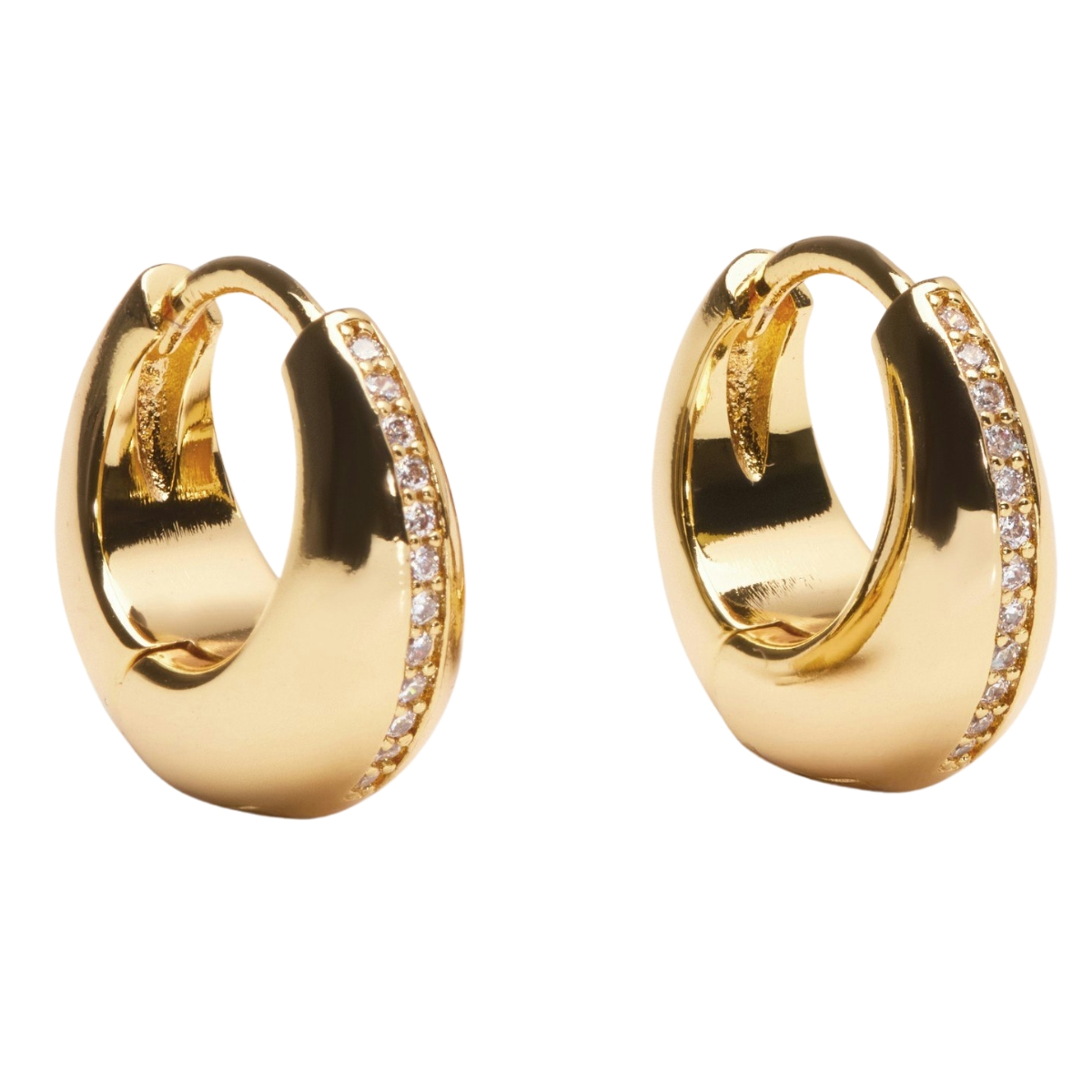 Sparv Bonfire earrings gold plated 1760101