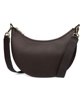 Aarni Luna underarm bag brown-gold