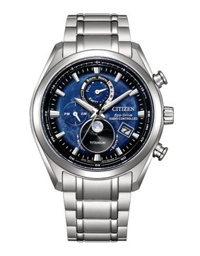 Citizen Radio Controlled Tsukiyomi Eco-Drive Moonphase BY1010-81L