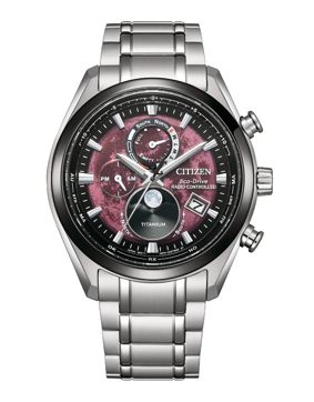 Citizen Radio Controlled Tsukiyomi Eco-Drive Moonphase BY1018-80X