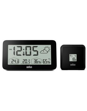 Braun digital weather station black BC13BP