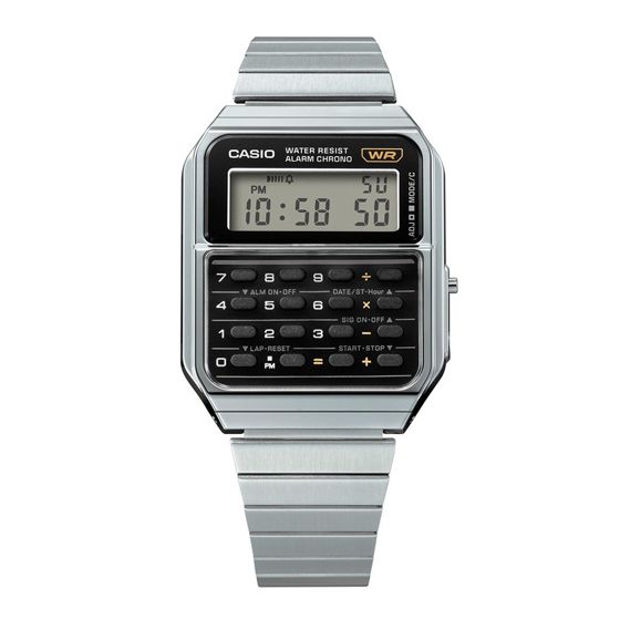 Casio Ca-500we-4bef Watch One Size Casio Ca-500we-4bef Watch One Size