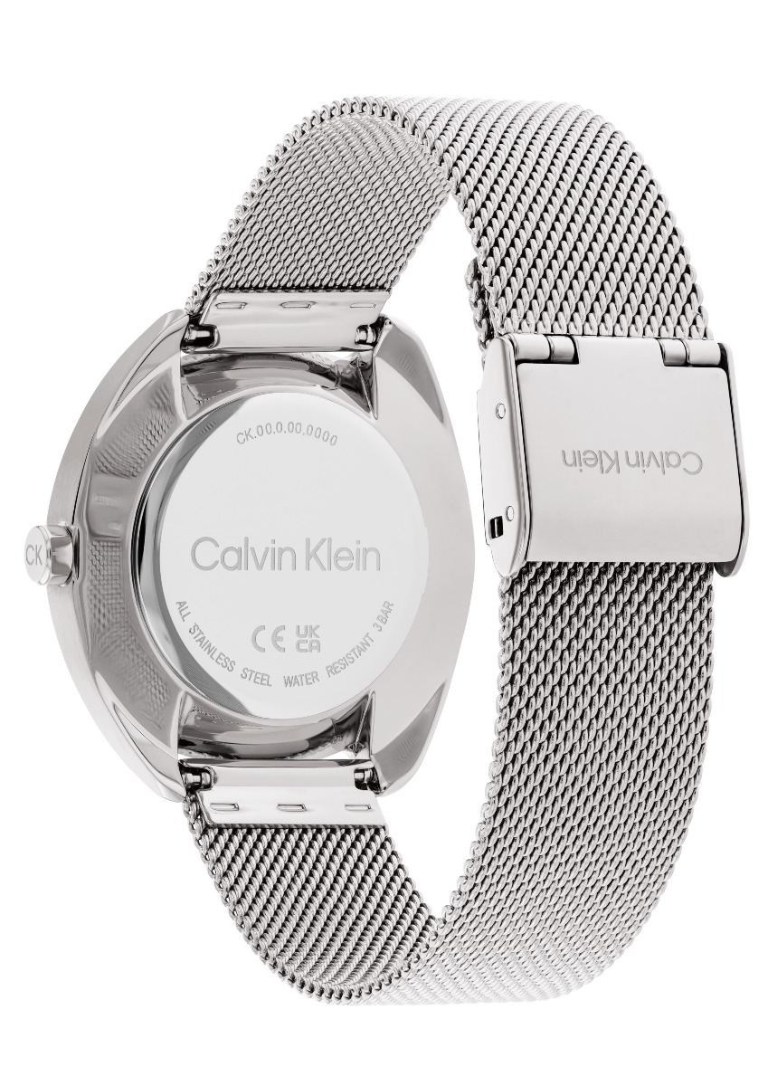 Calvin Klein Adorn silver blush mesh 25200269